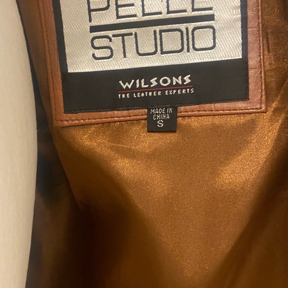 Vintage Camel Leather Jacket - Picture 6 of 9